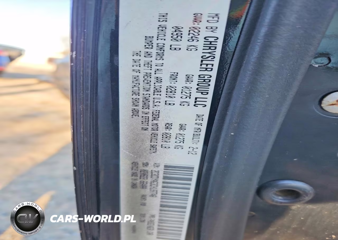 2012 Dodge Challenger Sxt VIN:2C3CDYAG3CH197746 - 12
