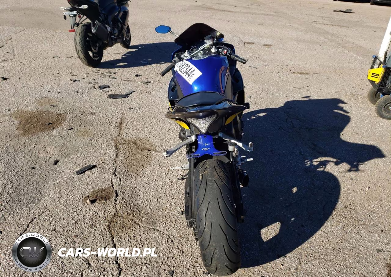 2011 Yamaha Yzfr1 VIN:JYARN23E7BA009816 - 4
