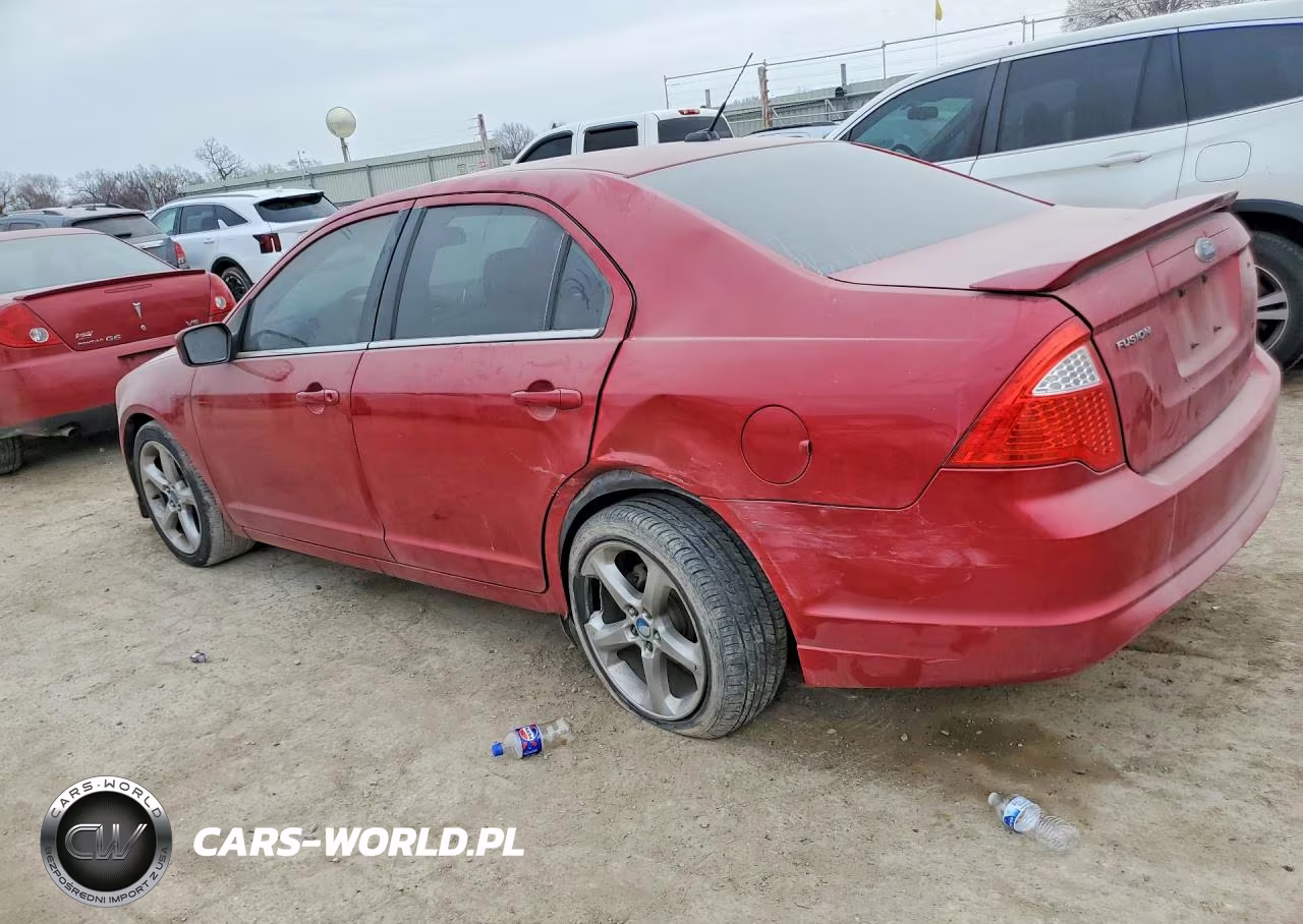 2010 Ford Fusion Se VIN:3FAHP0HA2AR382552 - 2