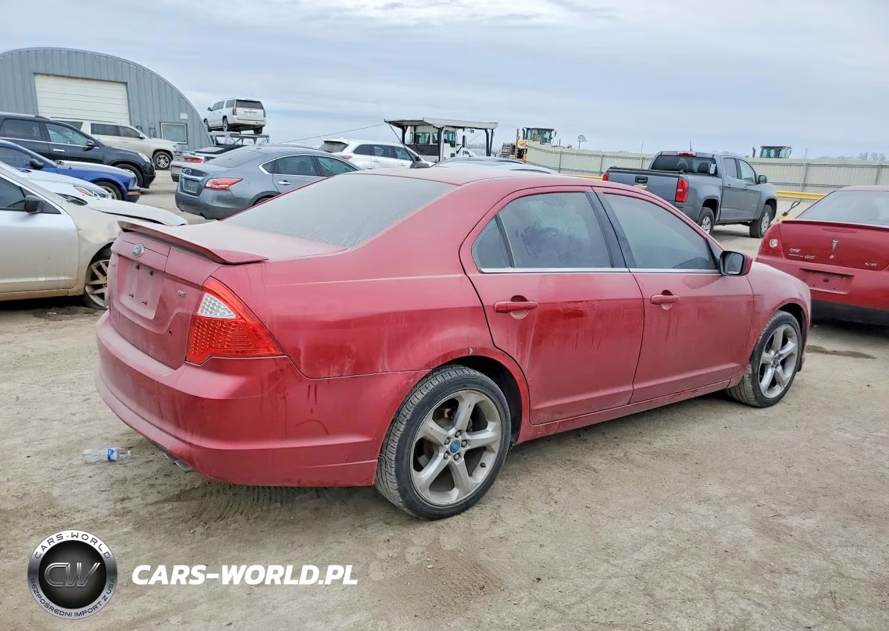 2010 Ford Fusion Se VIN:3FAHP0HA2AR382552 - 3