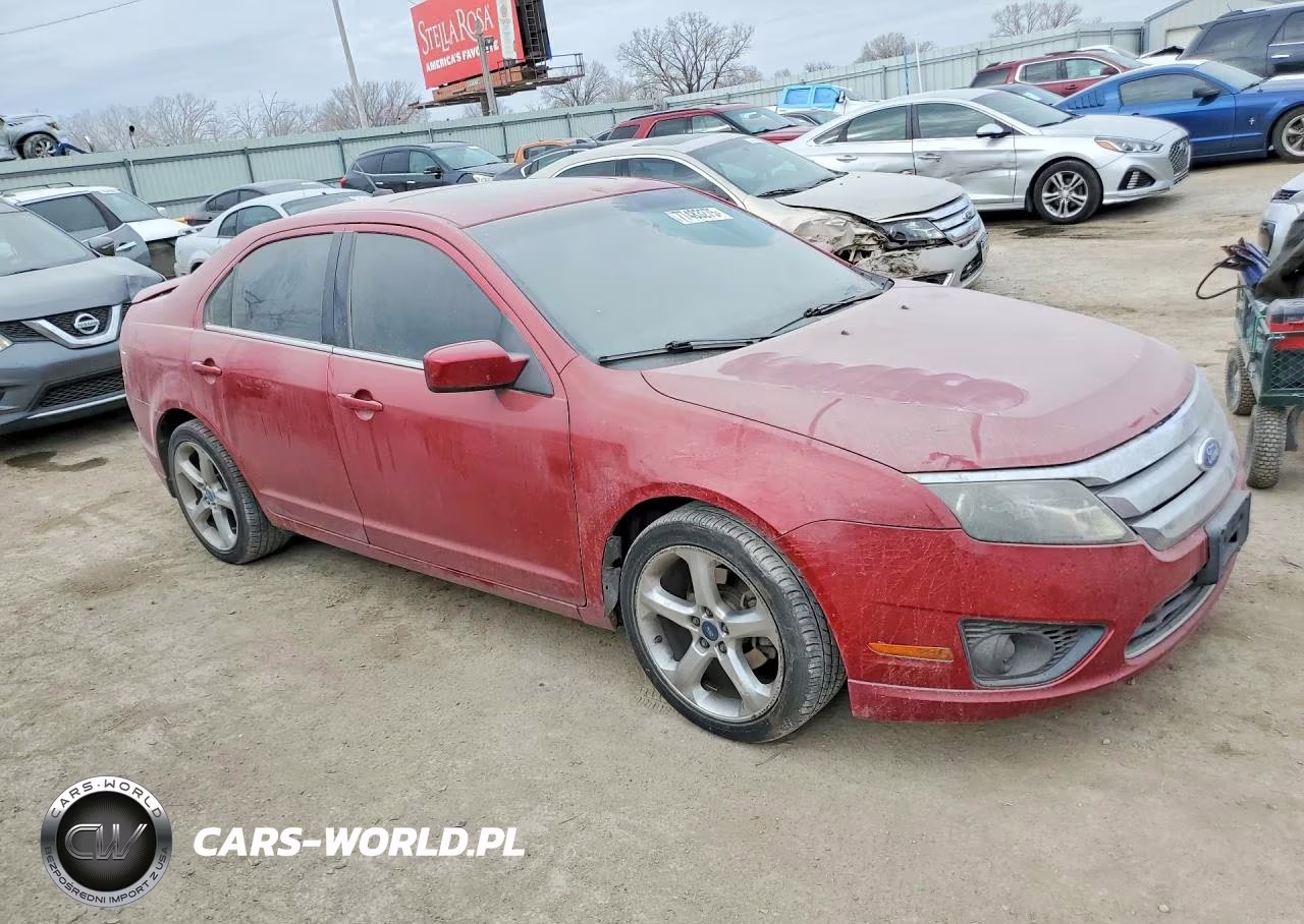 2010 Ford Fusion Se VIN:3FAHP0HA2AR382552 - 4