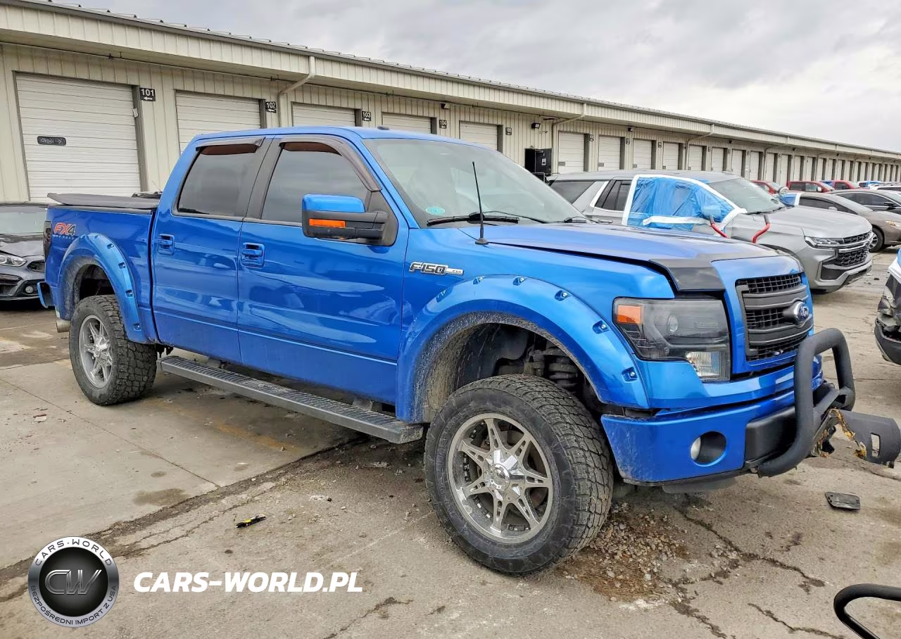 2014 Ford F150 Supercrew VIN:1FTFW1EFXEFB68521 - 4