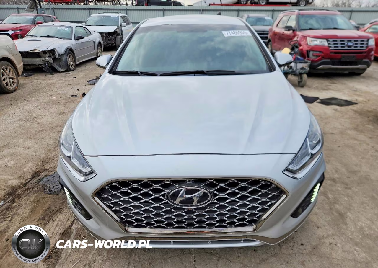 2019 Hyundai Sonata Sel VIN:5NPE34AF1KH772343 - 5