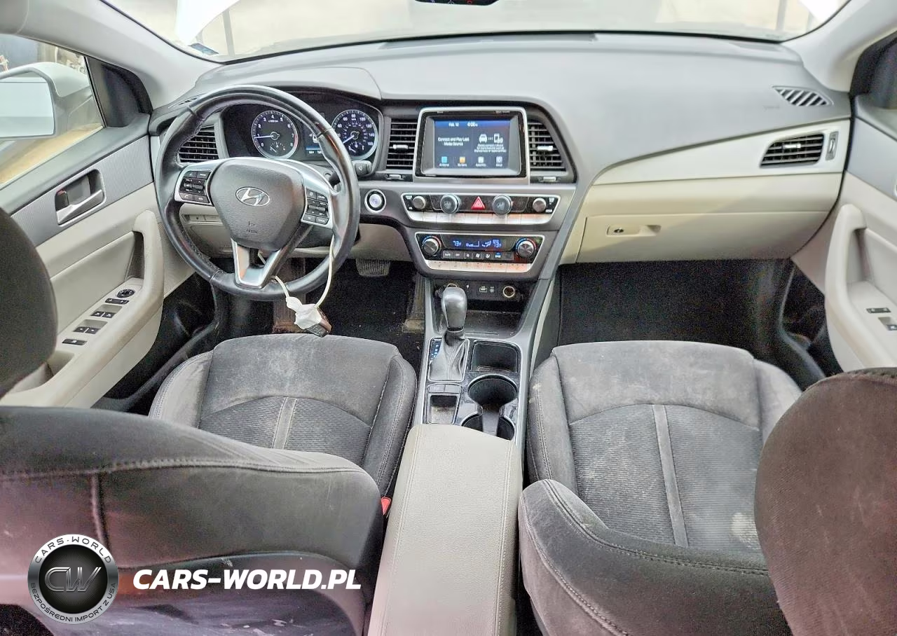2019 Hyundai Sonata Sel VIN:5NPE34AF1KH772343 - 8