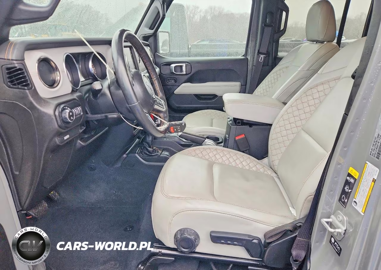 2022 Jeep Gladiator Overland VIN:1C6JJTFM7NL112580 - 7