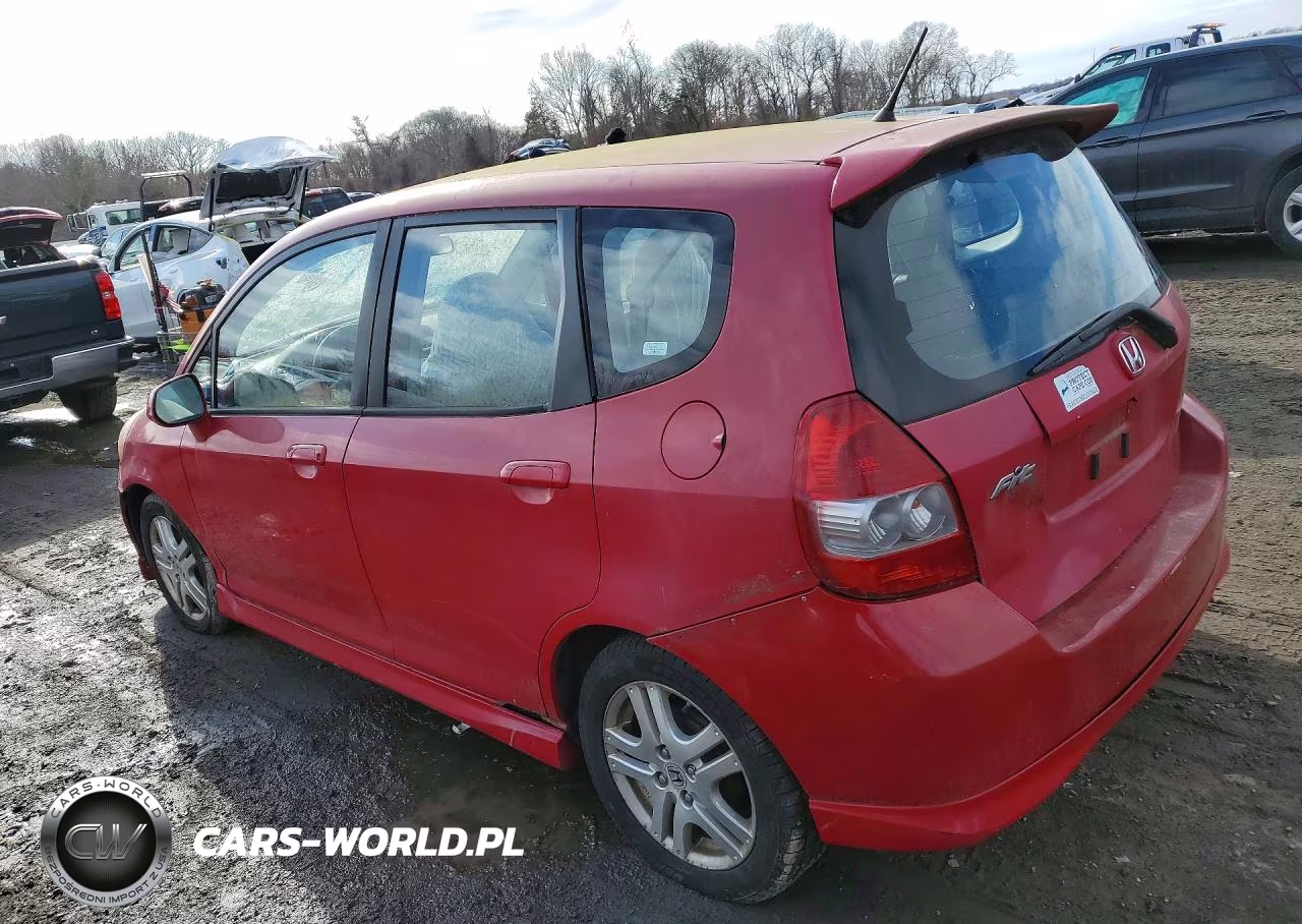 2008 Honda Fit Sport VIN:JHMGD38658S007957 - 2