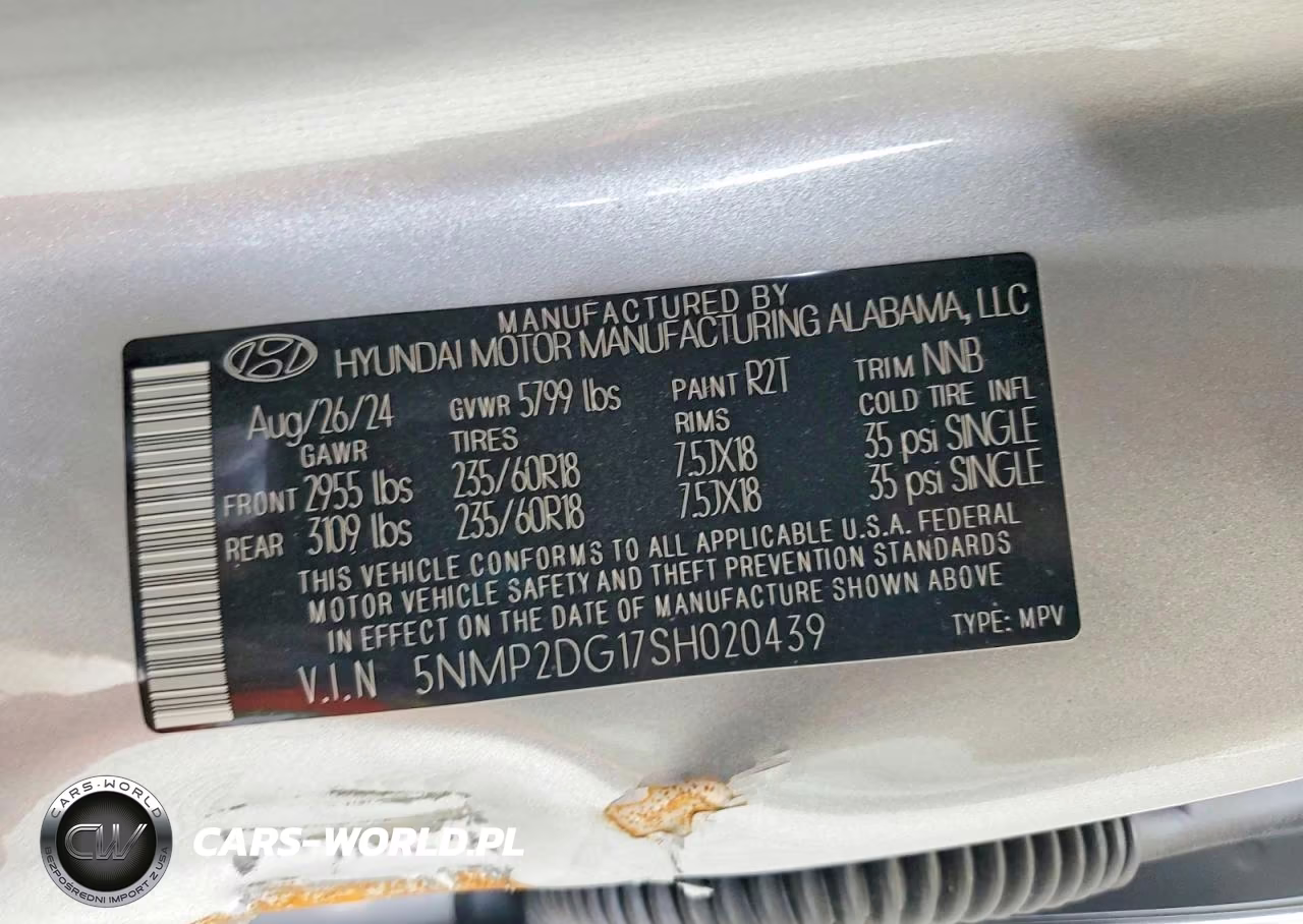 2025 Hyundai Santa Fe Hybrid Sel VIN:5NMP2DG17SH020439 - 13