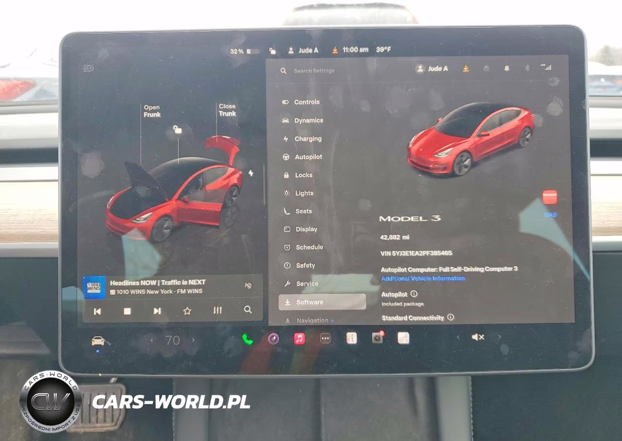 2023 Tesla Model 3 VIN:5YJ3E1EA2PF385465 - 9
