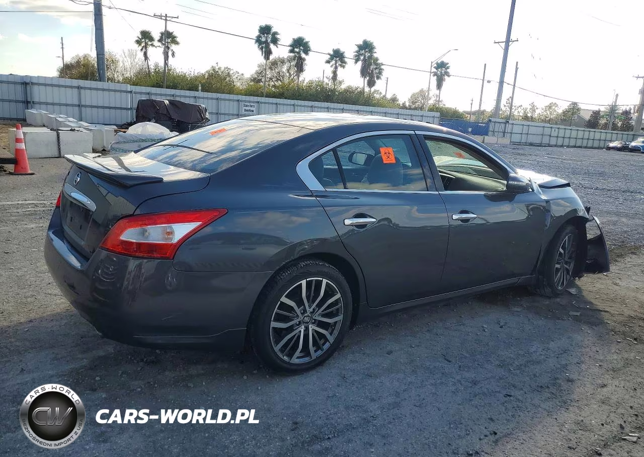 2009 Nissan Maxima 3.5 S VIN:1N4AA51E29C830196 - 3