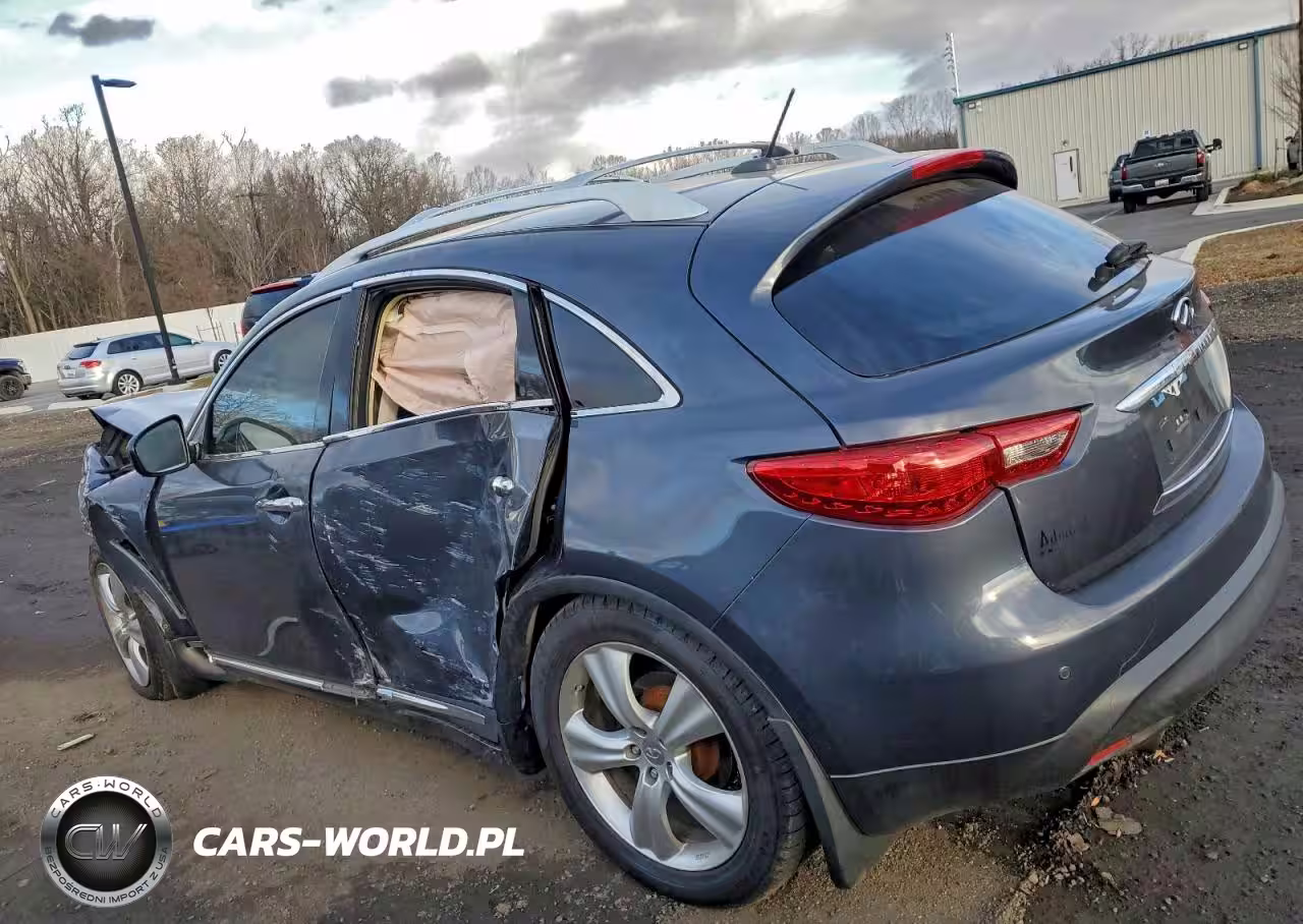 2011 Infiniti Fx35 VIN:JN8AS1MW6BM734774 - 2