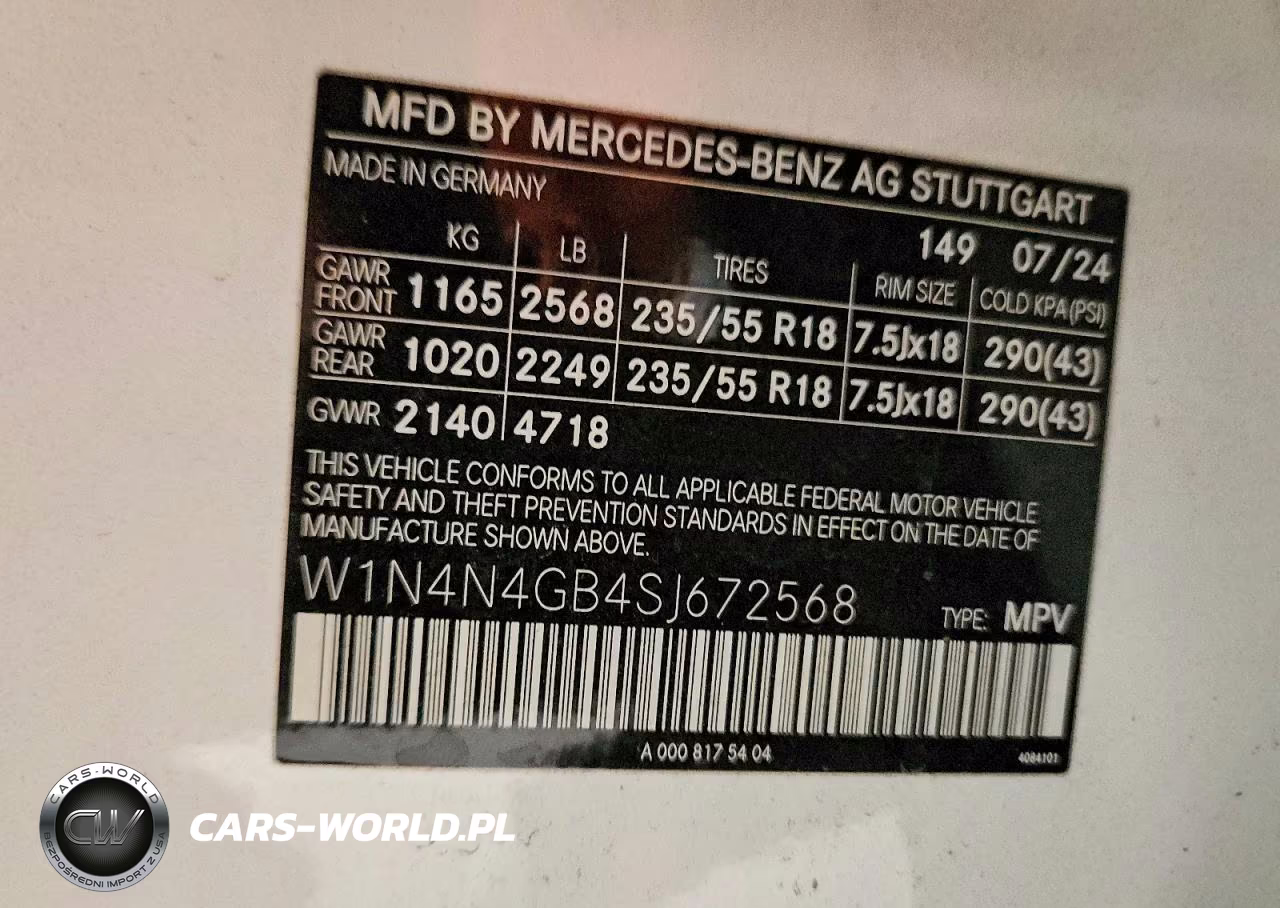 2025 Mercedes-Benz Gla 250 VIN:W1N4N4GB4SJ672568 - 13