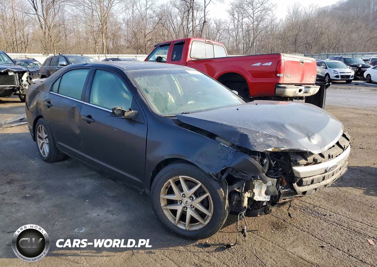 2010 Ford Fusion Se VIN:3FAHP0HA9AR413831 - 4