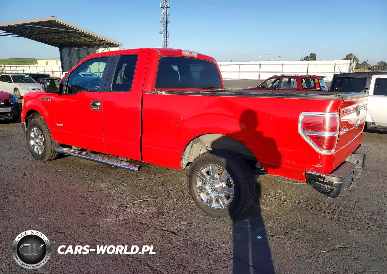 2012 Ford F150 Super Cab VIN:1FTFX1CT4CFA88411 - 2
