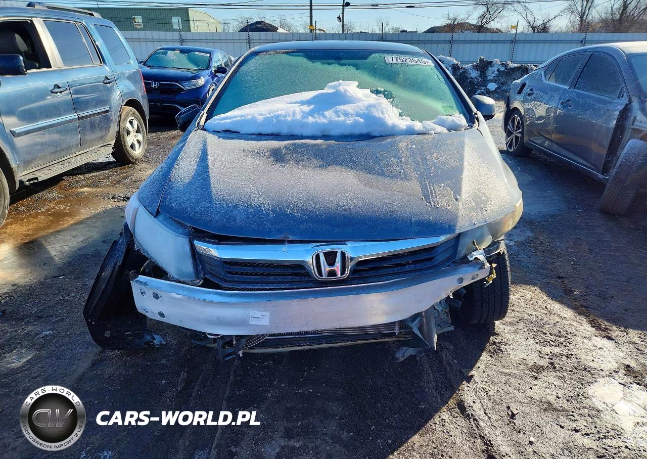 2012 Honda Civic Lx VIN:19XFB2F5XCE356177 - 5