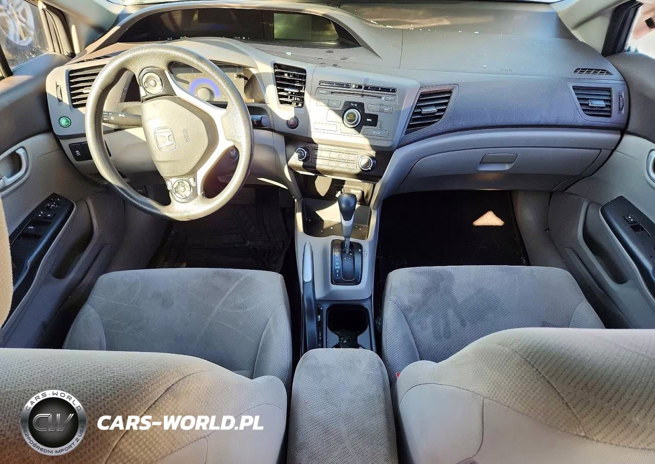 2012 Honda Civic Lx VIN:19XFB2F5XCE356177 - 8