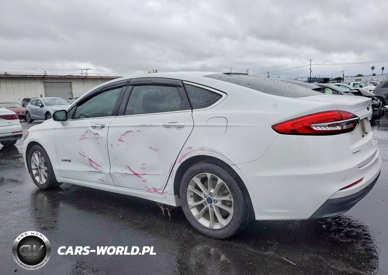2019 Ford Fusion Sel VIN:3FA6P0MU8KR265521 - 2