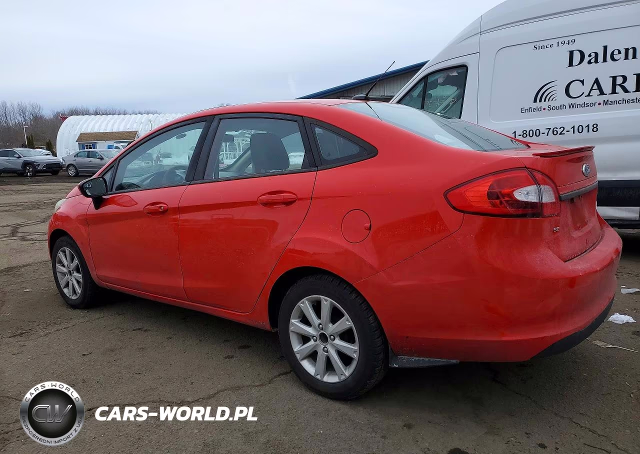 2012 Ford Fiesta Se VIN:3FADP4BJ9CM152277 - 2