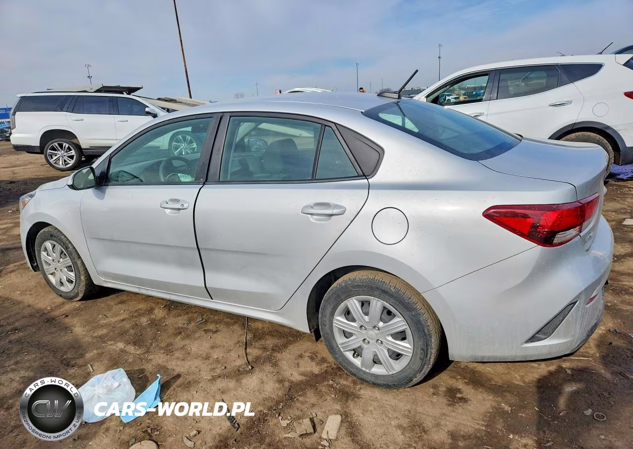 2021 Kia Rio Lx VIN:3KPA24AD5ME386578 - 2