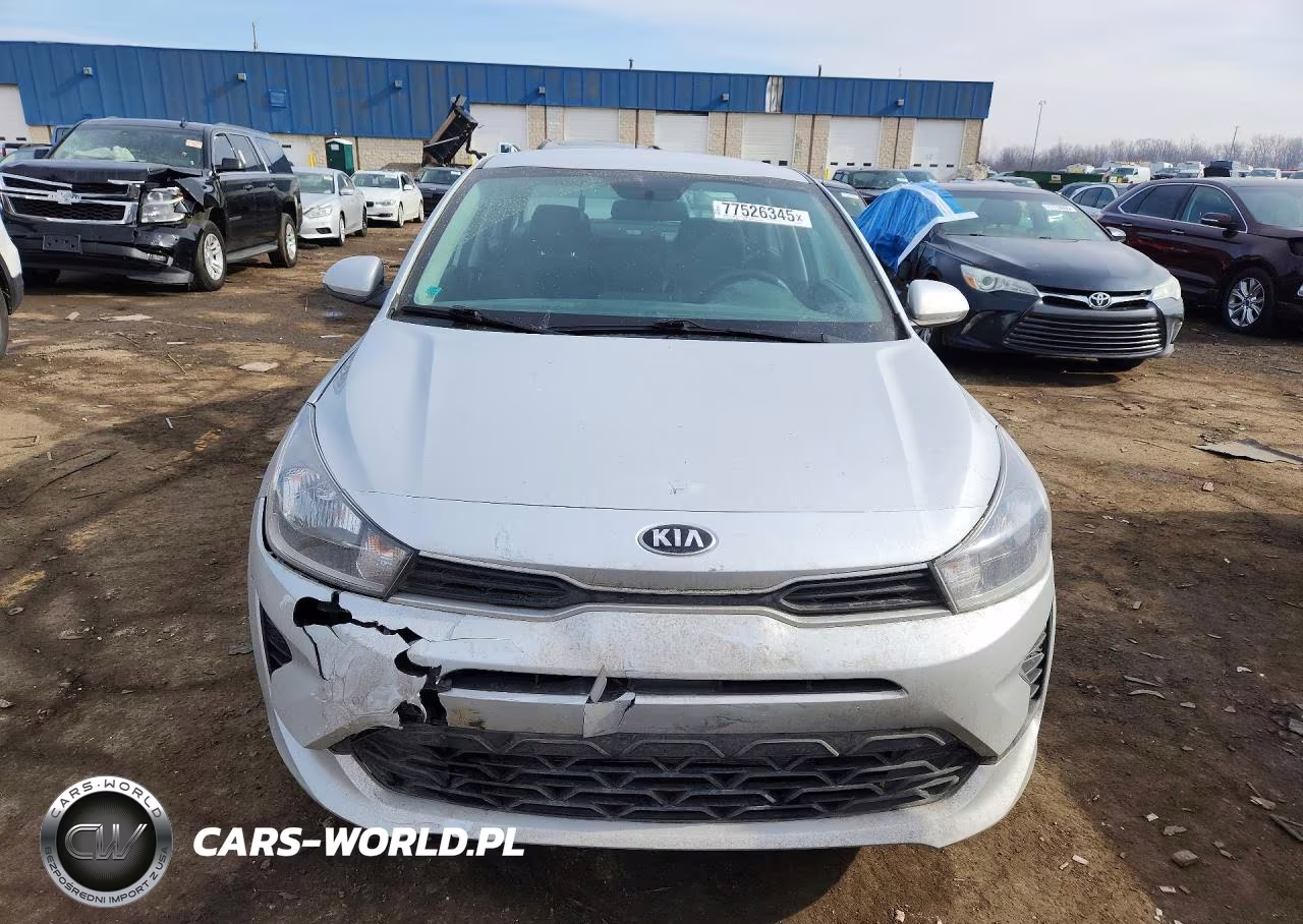 2021 Kia Rio Lx VIN:3KPA24AD5ME386578 - 5
