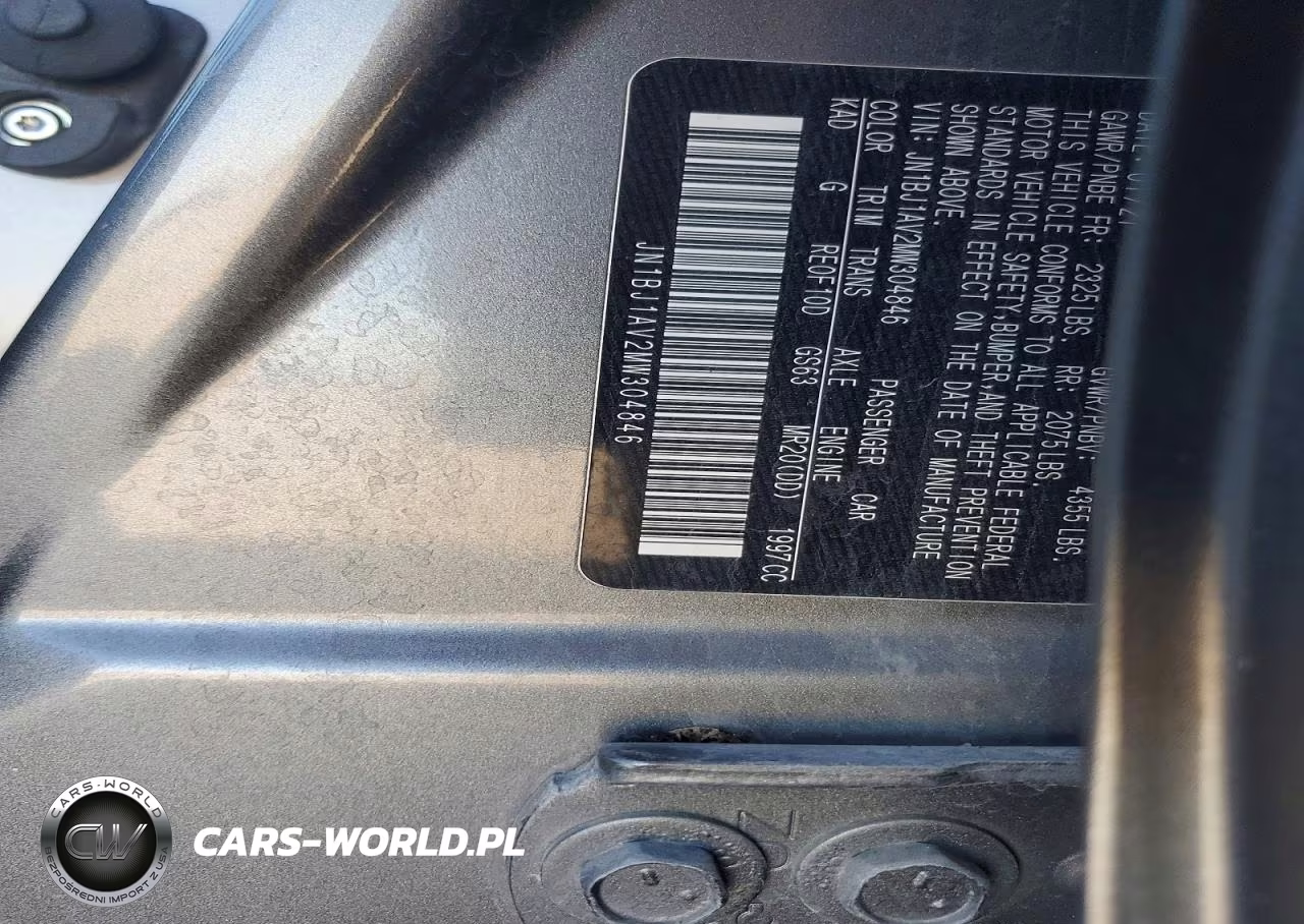 2021 Nissan Rogue Sport S VIN:JN1BJ1AV2MW304846 - 13