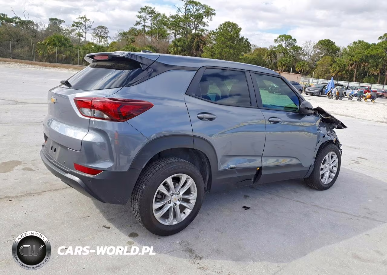 2022 Chevrolet Trailblazer Ls VIN:KL79MMS22NB089595 - 3