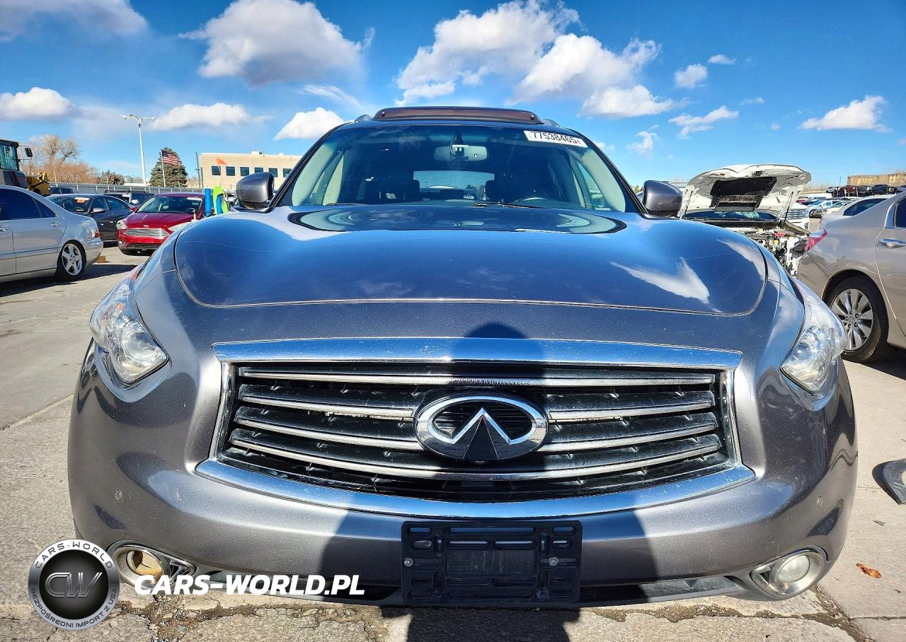 2012 Infiniti Fx35 VIN:JN8AS1MW1CM155449 - 5