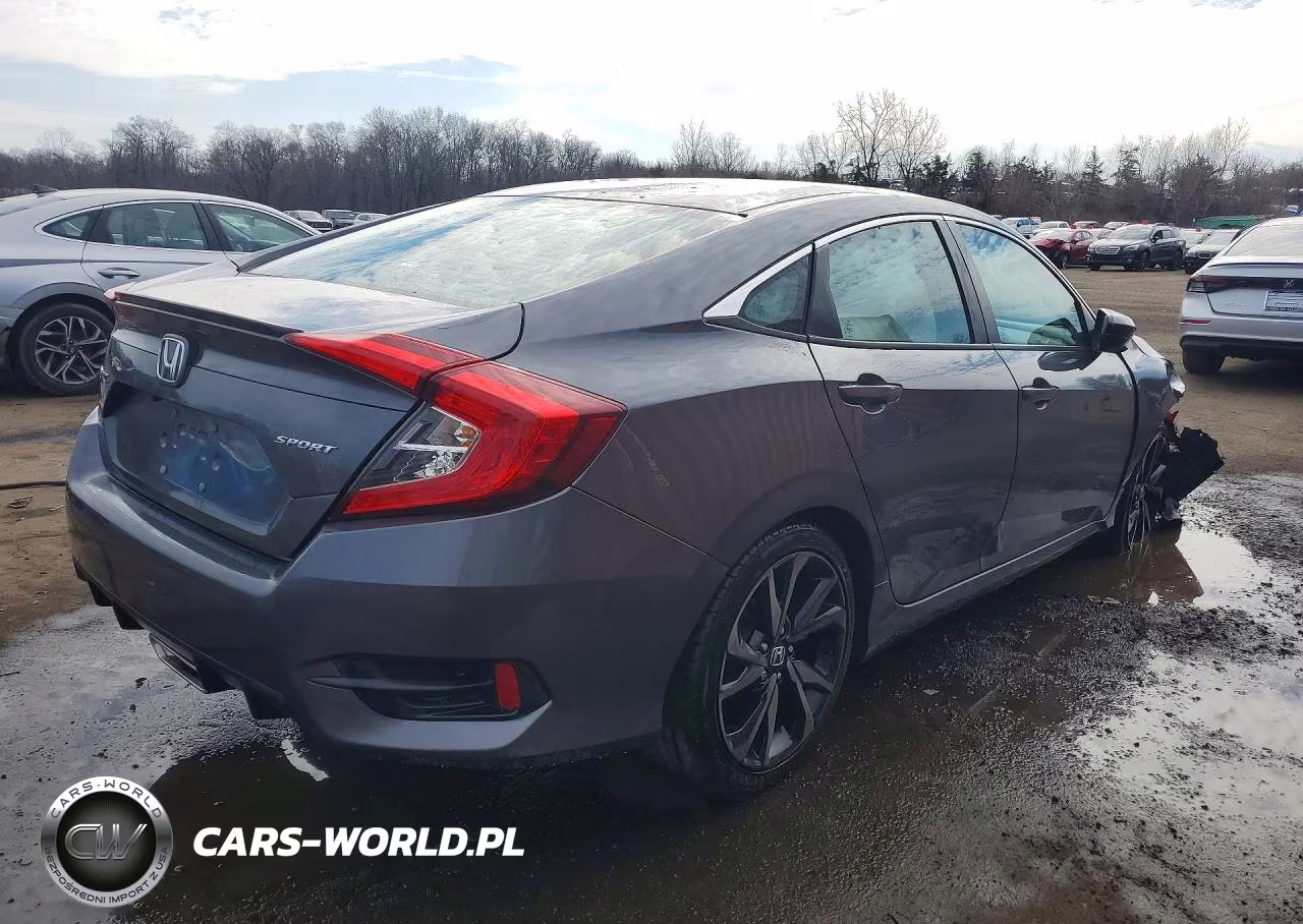 2021 Honda Civic Sport VIN:2HGFC2F8XMH554384 - 3