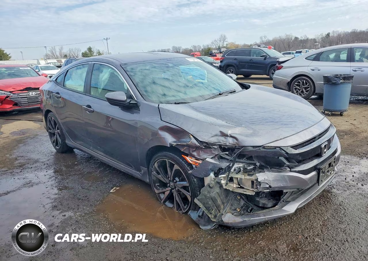 2021 Honda Civic Sport VIN:2HGFC2F8XMH554384 - 4