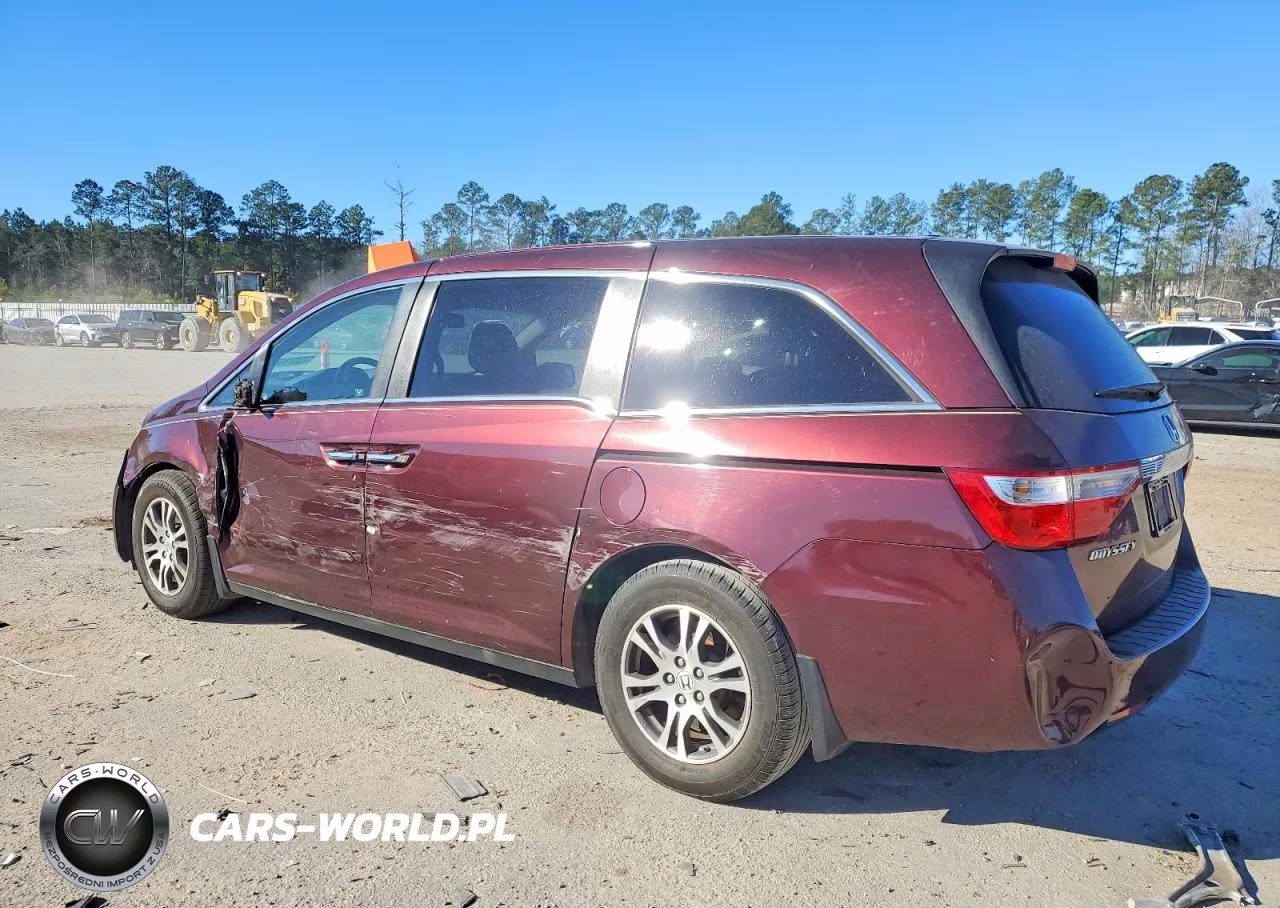 2012 Honda Odyssey Exl VIN:5FNRL5H69CB033315 - 2