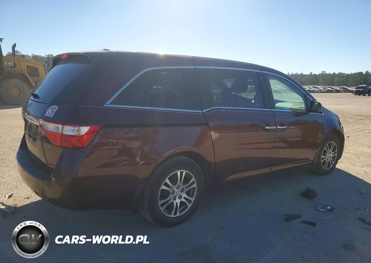2012 Honda Odyssey Exl VIN:5FNRL5H69CB033315 - 3