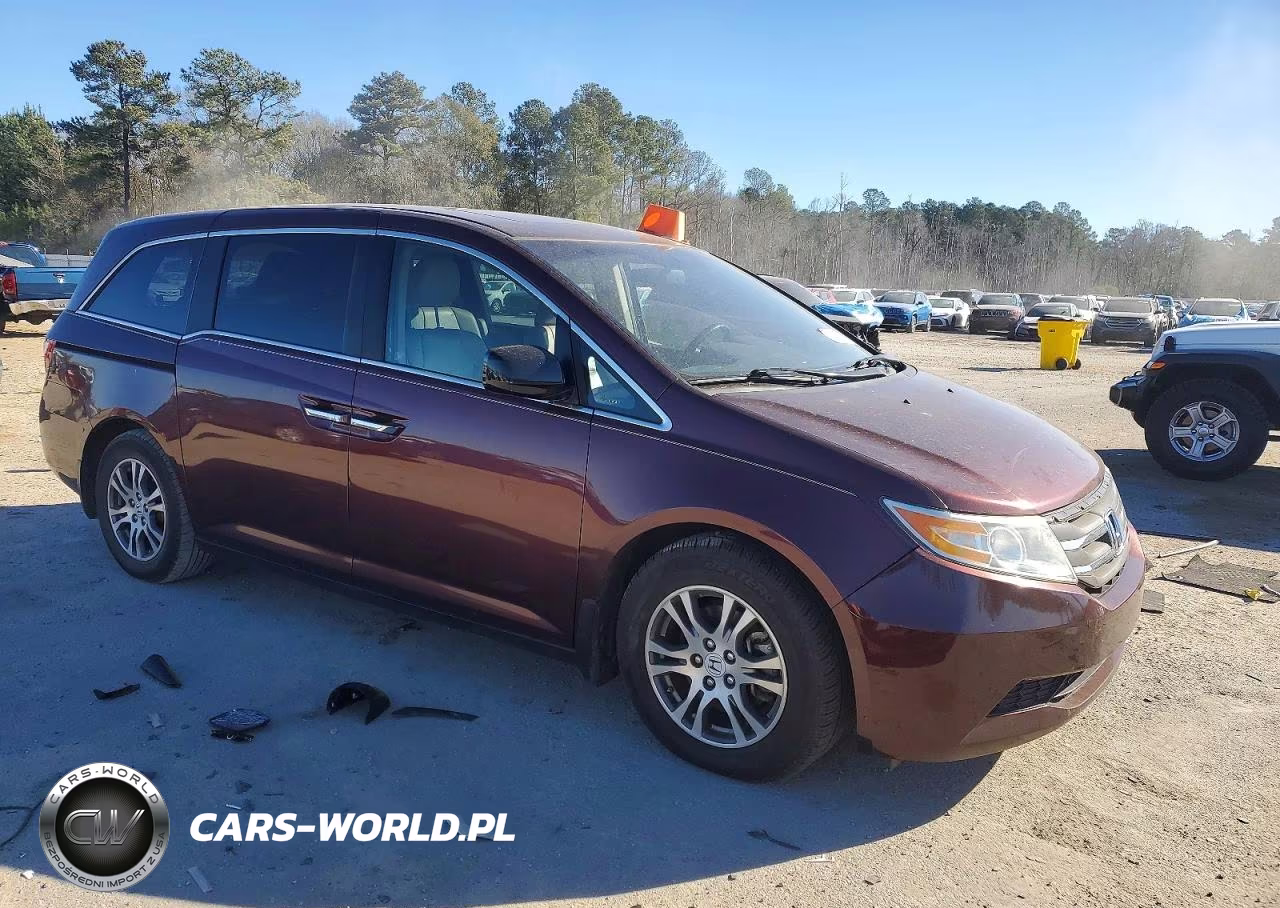 2012 Honda Odyssey Exl VIN:5FNRL5H69CB033315 - 4