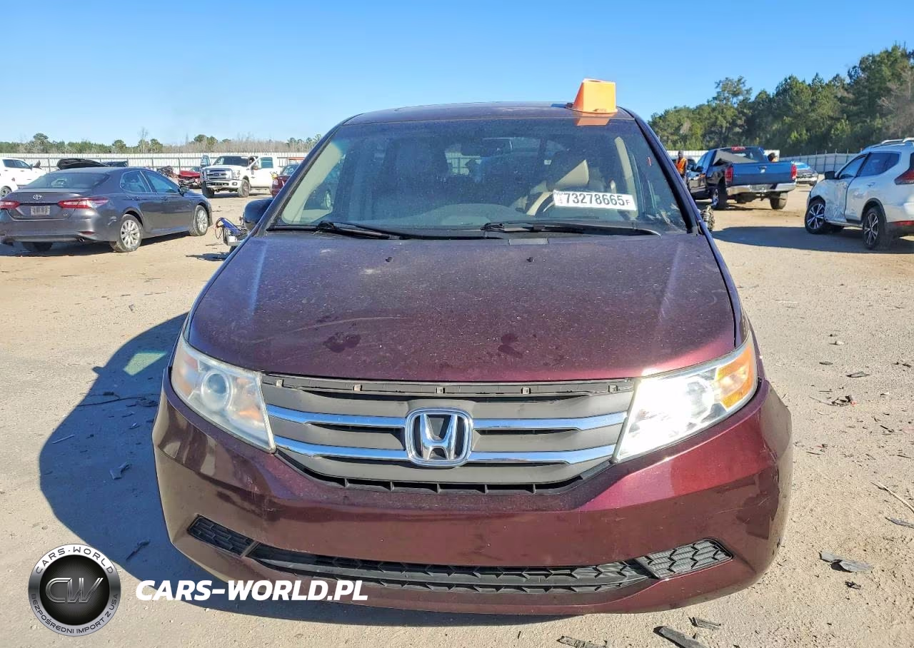 2012 Honda Odyssey Exl VIN:5FNRL5H69CB033315 - 5