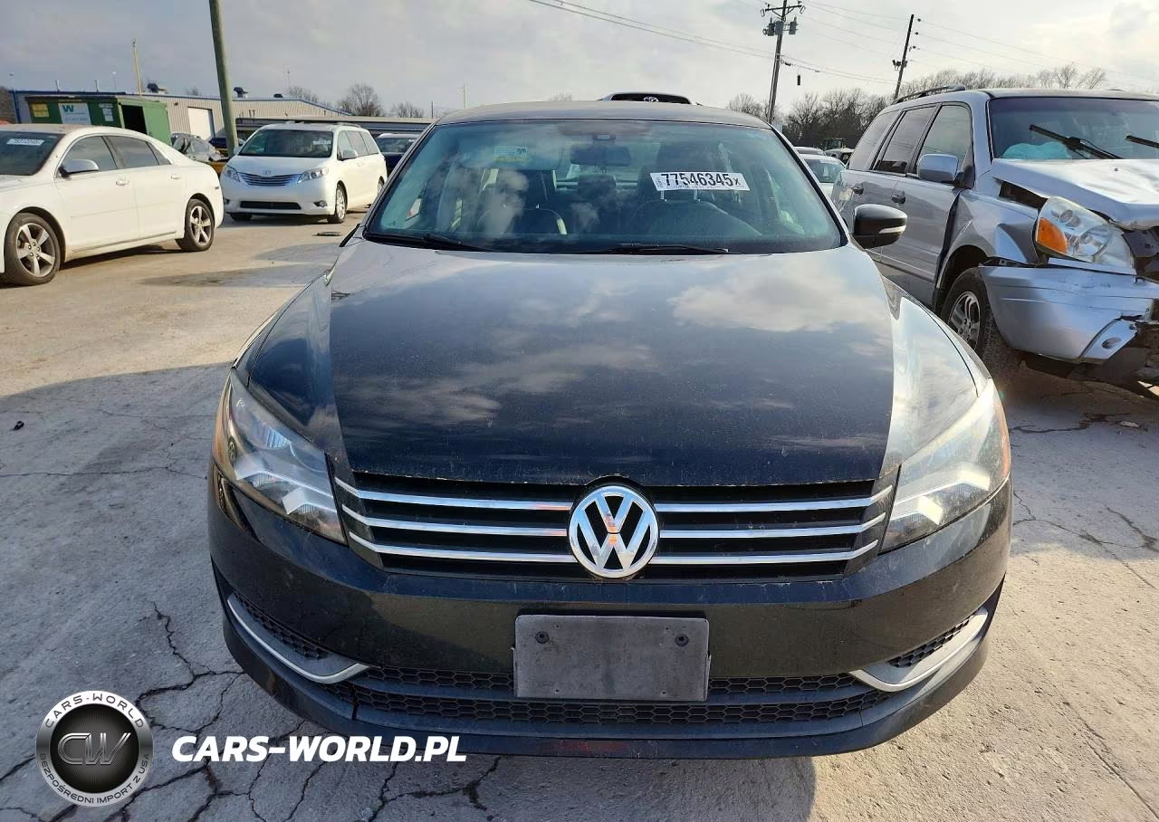 2013 Volkswagen Passat S VIN:1VWAP7A38DC145726 - 5