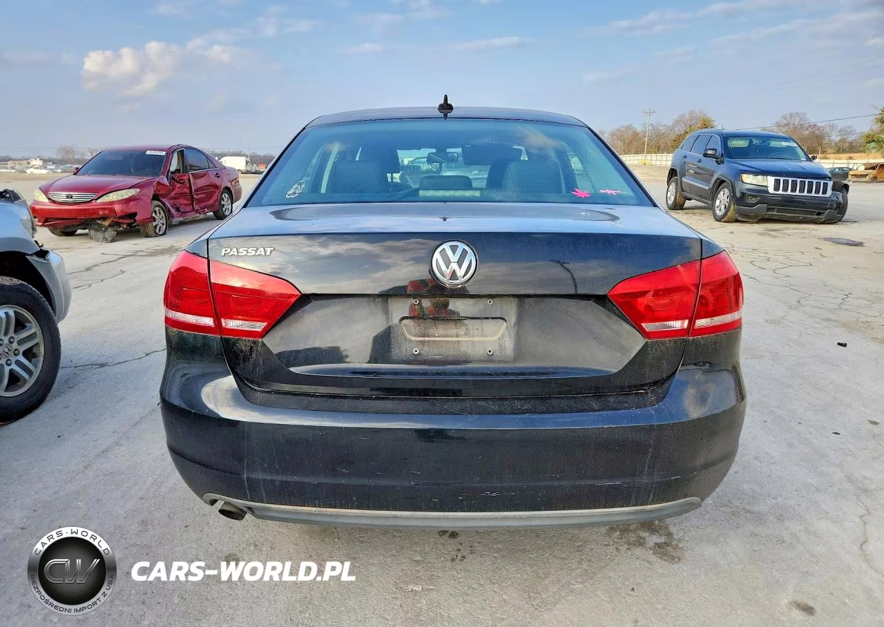 2013 Volkswagen Passat S VIN:1VWAP7A38DC145726 - 6