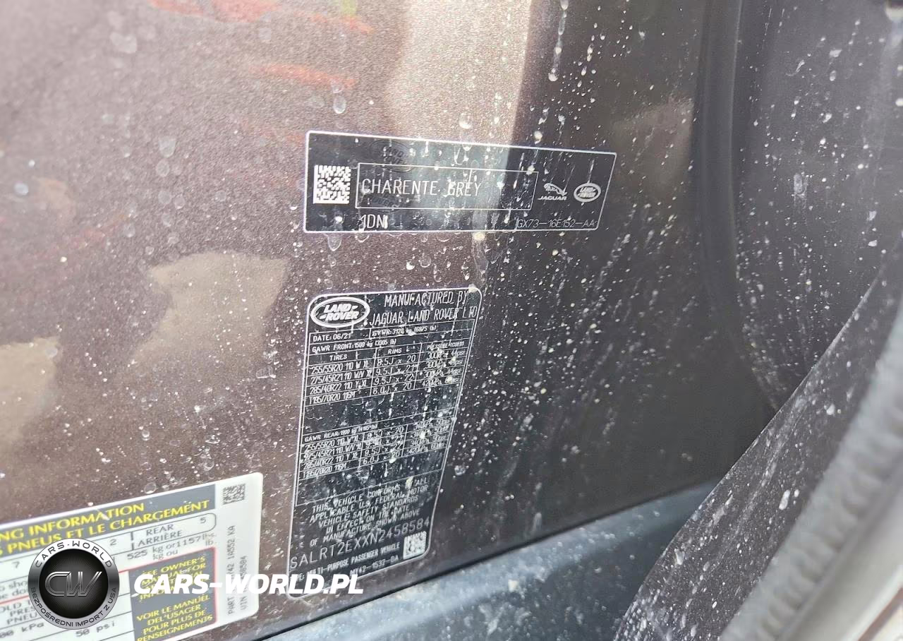 2022 Land Rover Discovery S R-Dynamic VIN:SALRT2EXXN2458584 - 13