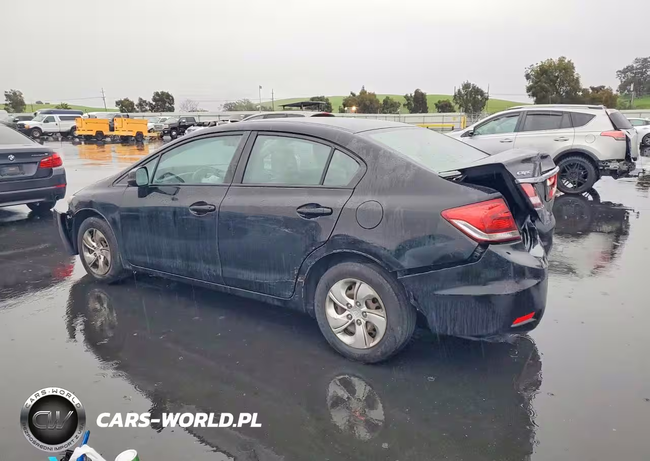 2013 Honda Civic Lx VIN:19XFB2F55DE246252 - 2