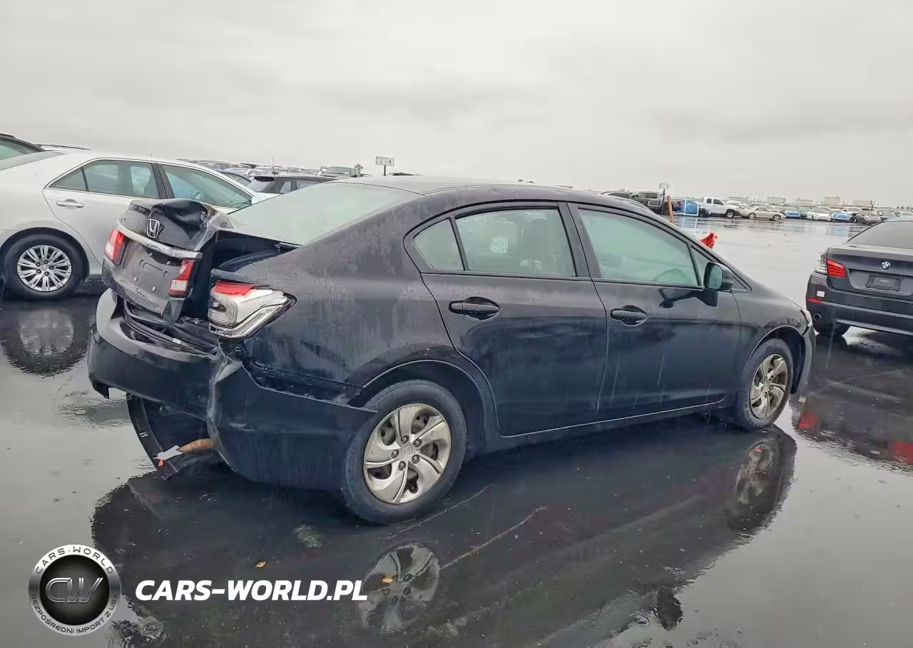 2013 Honda Civic Lx VIN:19XFB2F55DE246252 - 3