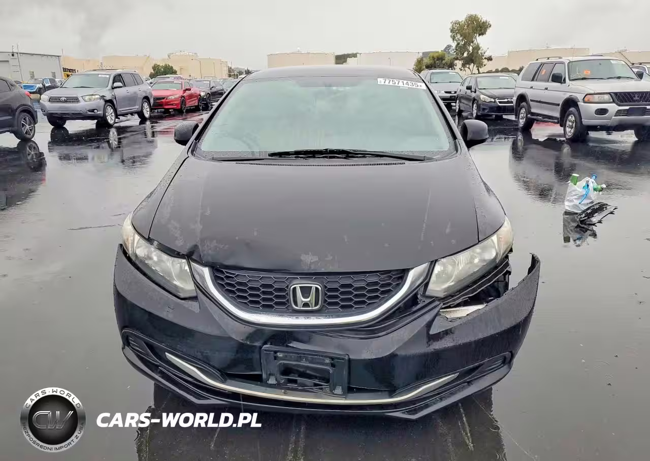 2013 Honda Civic Lx VIN:19XFB2F55DE246252 - 5