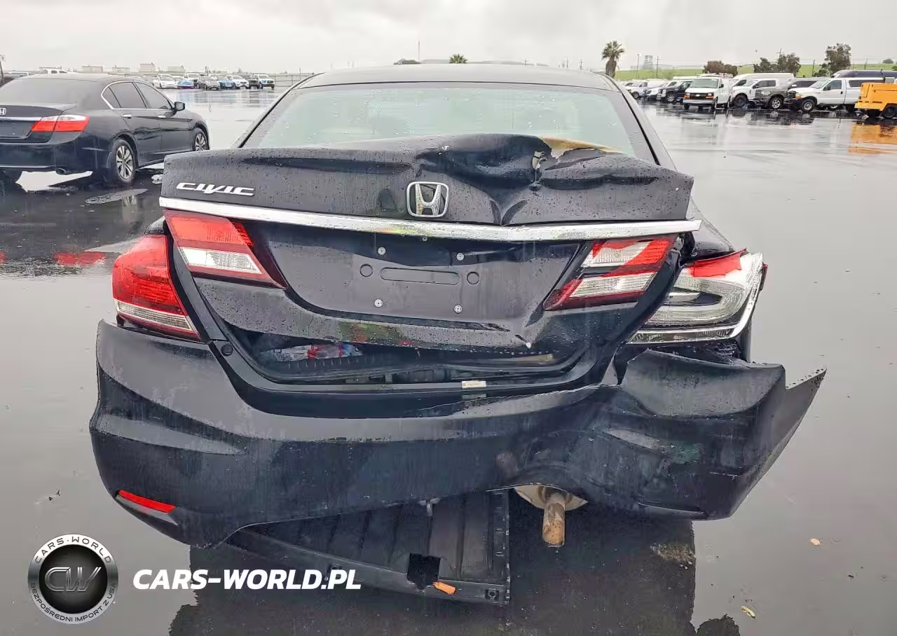 2013 Honda Civic Lx VIN:19XFB2F55DE246252 - 6