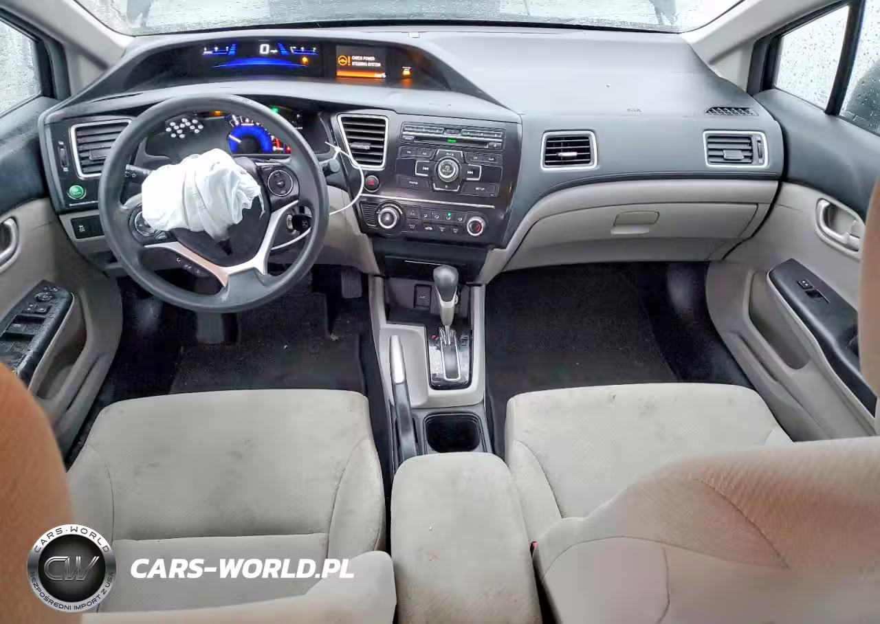2013 Honda Civic Lx VIN:19XFB2F55DE246252 - 8