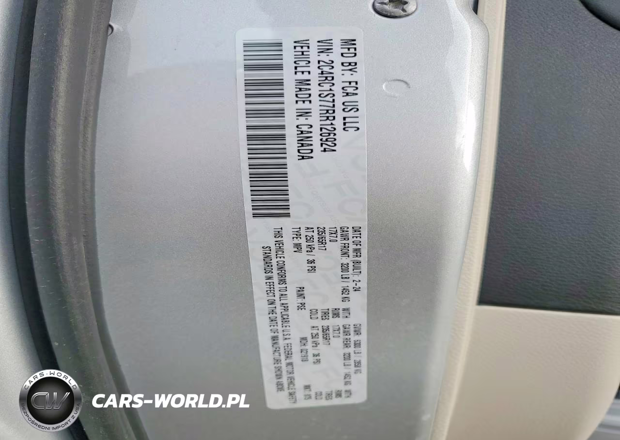 2024 Chrysler Pacifica Hybrid Select VIN:2C4RC1S77RR126924 - 14