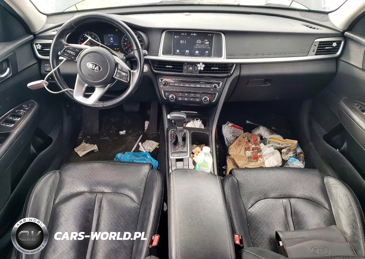 2019 Kia Optima Ex VIN:5XXGU4L19KG287144 - 8