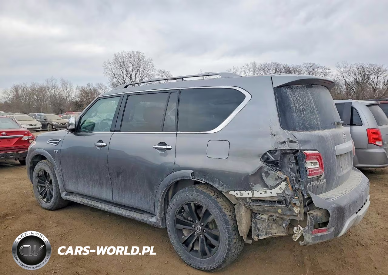 2018 Nissan Armada Sv VIN:JN8AY2NC9J9553369 - 2