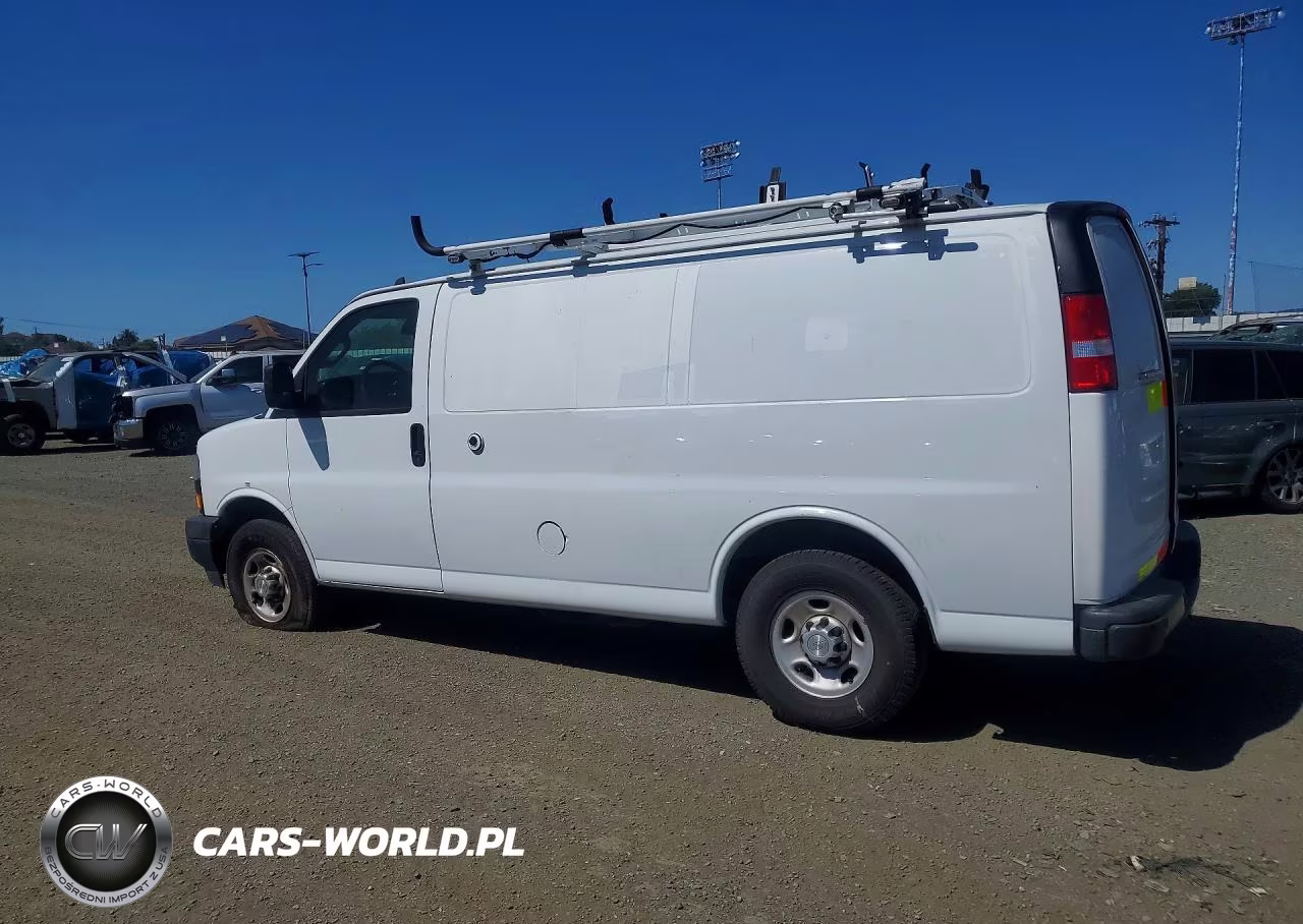 2019 Chevrolet Express 2500 Cargo Utility - Service Van VIN:1GCWGAFP9K1248860 - 2