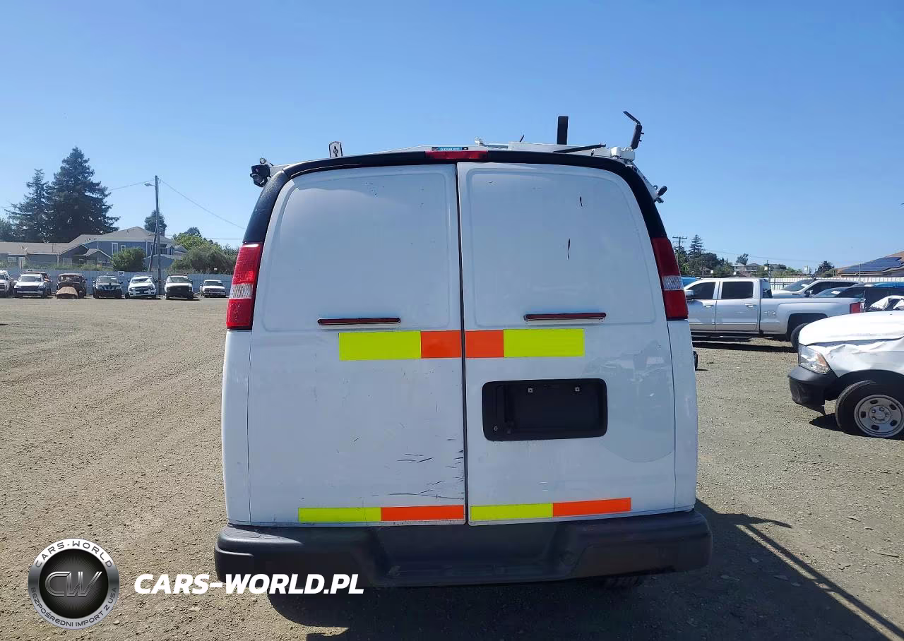 2019 Chevrolet Express 2500 Cargo Utility - Service Van VIN:1GCWGAFP9K1248860 - 6