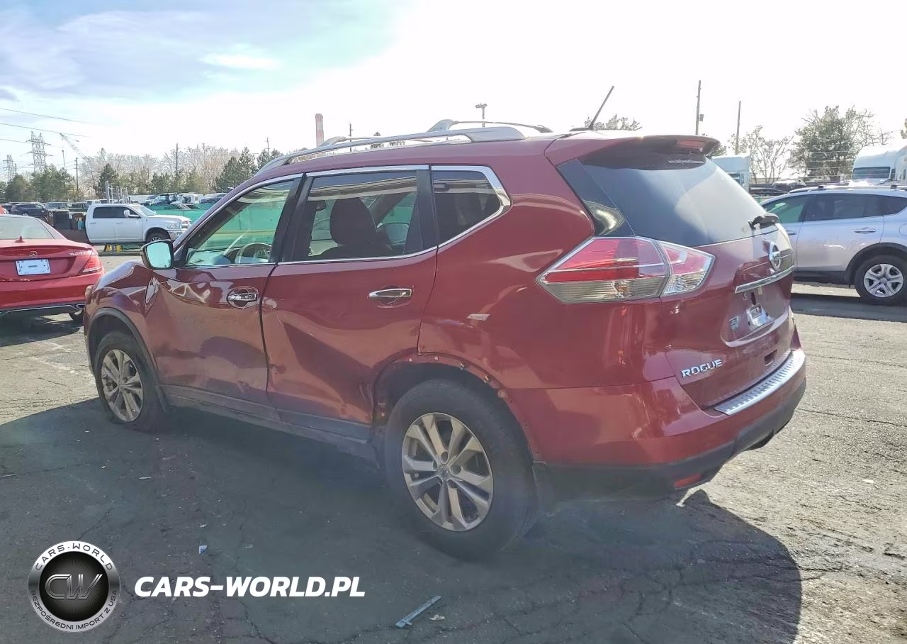 2015 Nissan Rogue S VIN:5N1AT2MV2FC827191 - 2