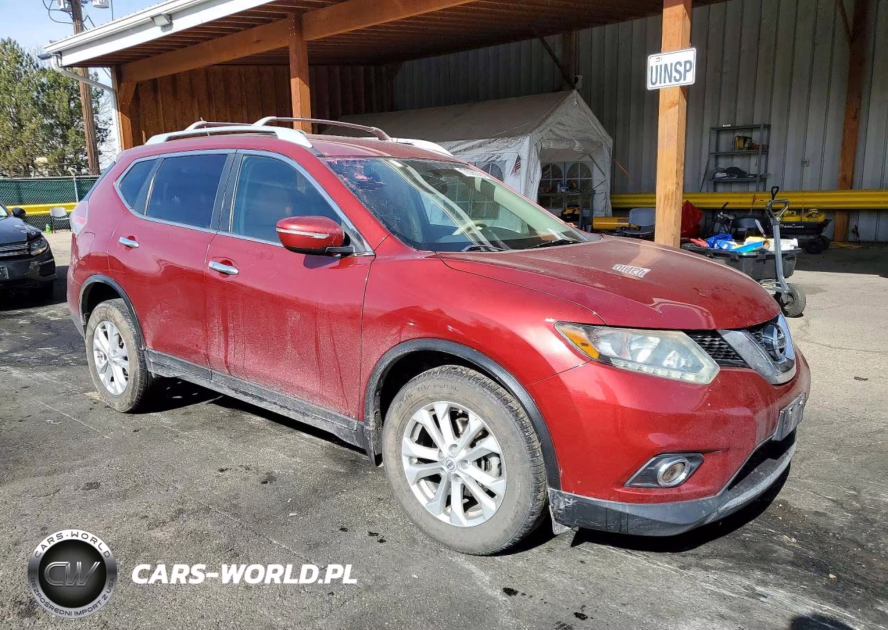2015 Nissan Rogue S VIN:5N1AT2MV2FC827191 - 4
