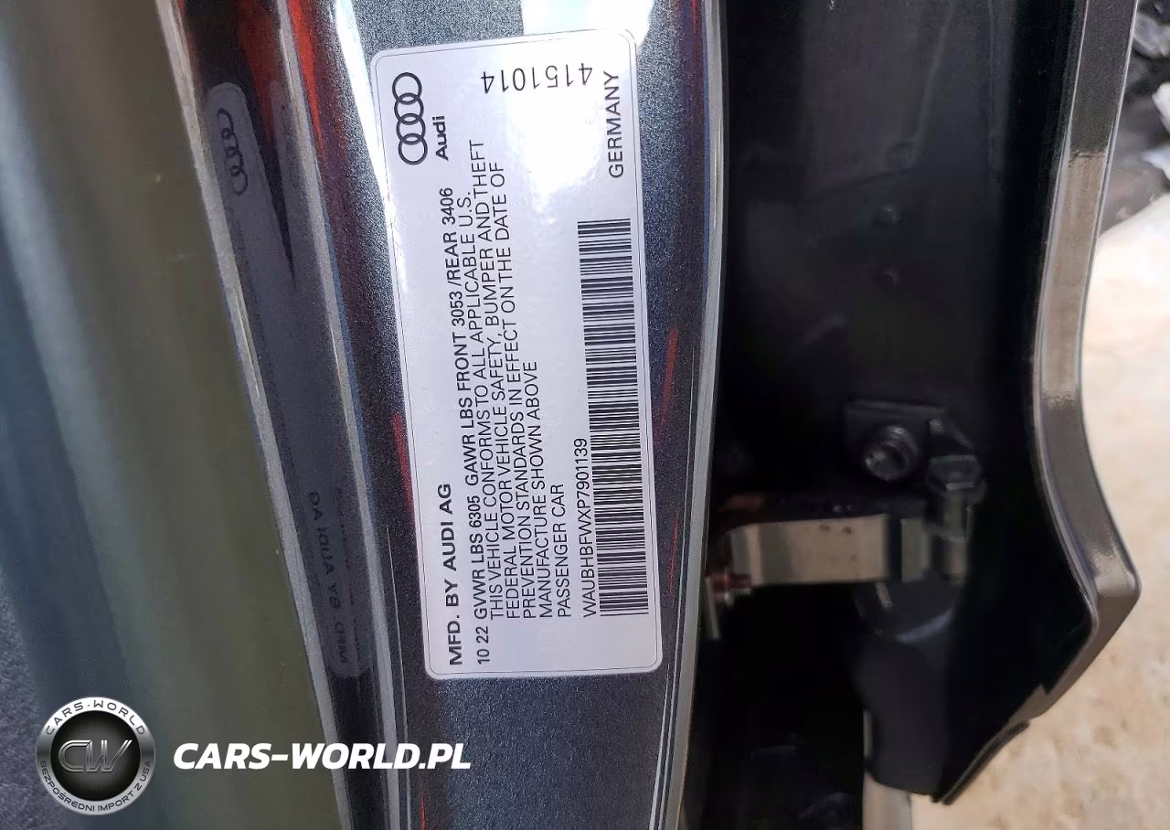 2023 Audi Rs E-Tron Gt VIN:WAUBHBFWXP7901139 - 13