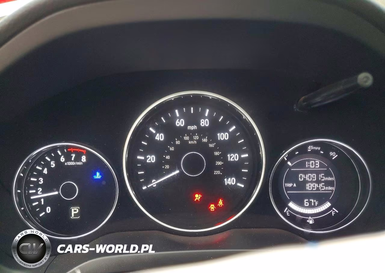 2019 Honda Hr-V Lx VIN:3CZRU6H38KG729675 - 9