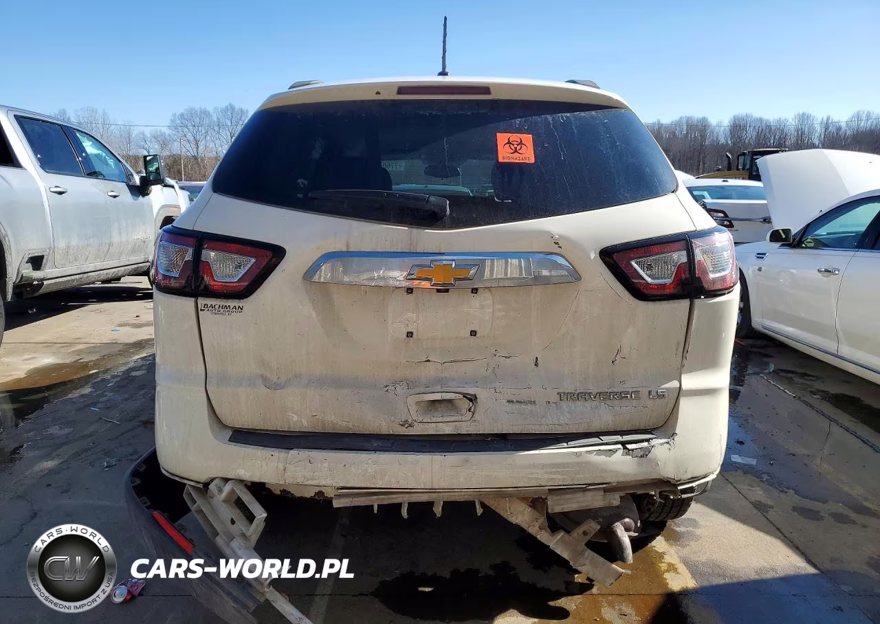 2013 Chevrolet Traverse Ls VIN:1GNKRFKD3DJ162939 - 6